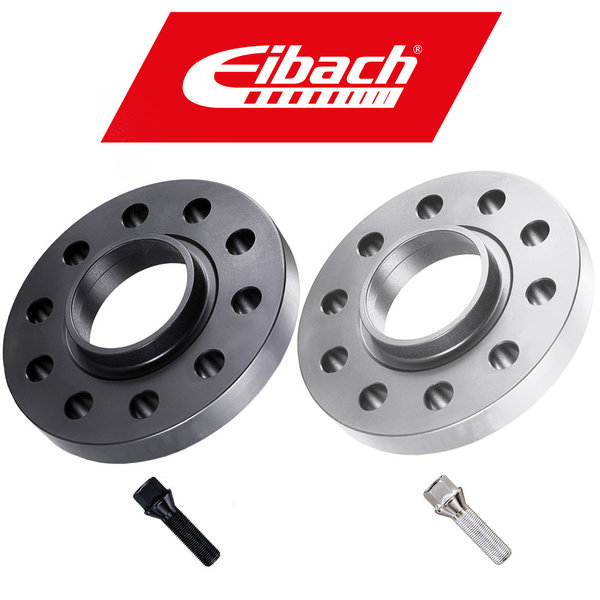 Eibach Spurverbreiterung + Schrauben | 10mm/12mm/15mm/20mm | SCHWARZ / SILBER | BMW 3er F30 F31 F34