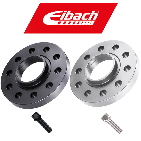 Eibach Spurplatten + Schrauben 10mm/12mm/15mm/20mm SCHWARZ/SILBER Seat Tarraco (KN2)