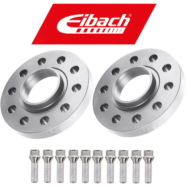 Eibach Spurverbreiterung + Schrauben|15mm/16mm/20mm |SILBER| Opel Astra G